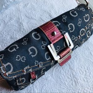 Guess  Classic Bluestone Signature Vintage Bag